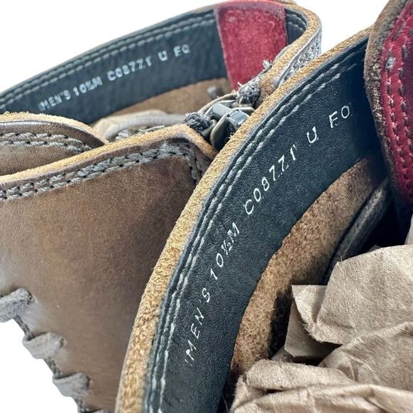 Cole Rood & Haan Ardennes Zippered Brown Leather Boots Men’s Size 10.5 Cole Rood & Haan Ardennes Men Boots Zippered Lace-Up Brown  main image 3
